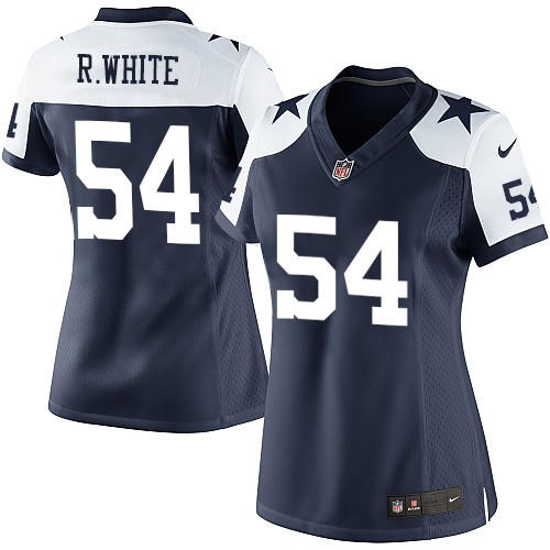 Women's Limited Randy White Nike Jersey Navy Blue Alternate - #54 Throwback NFL Dallas Cowboys